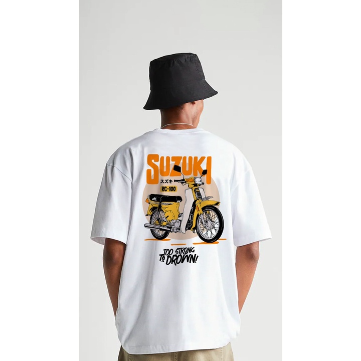 [BISA COD] T-SHIRT KAOS SUZUKI RC 100