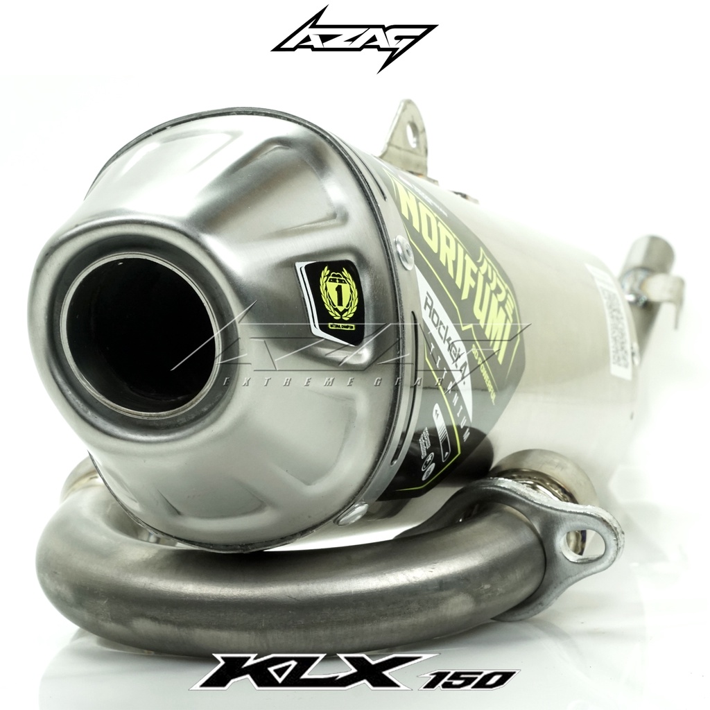 Knalpot Klx Crf Norifumi Titanium