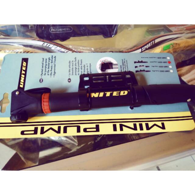 pompa sepeda mini united