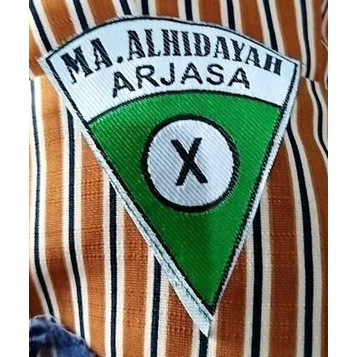 Badge Sekolah Madrasah Aliyah Alhidayah (bordir)