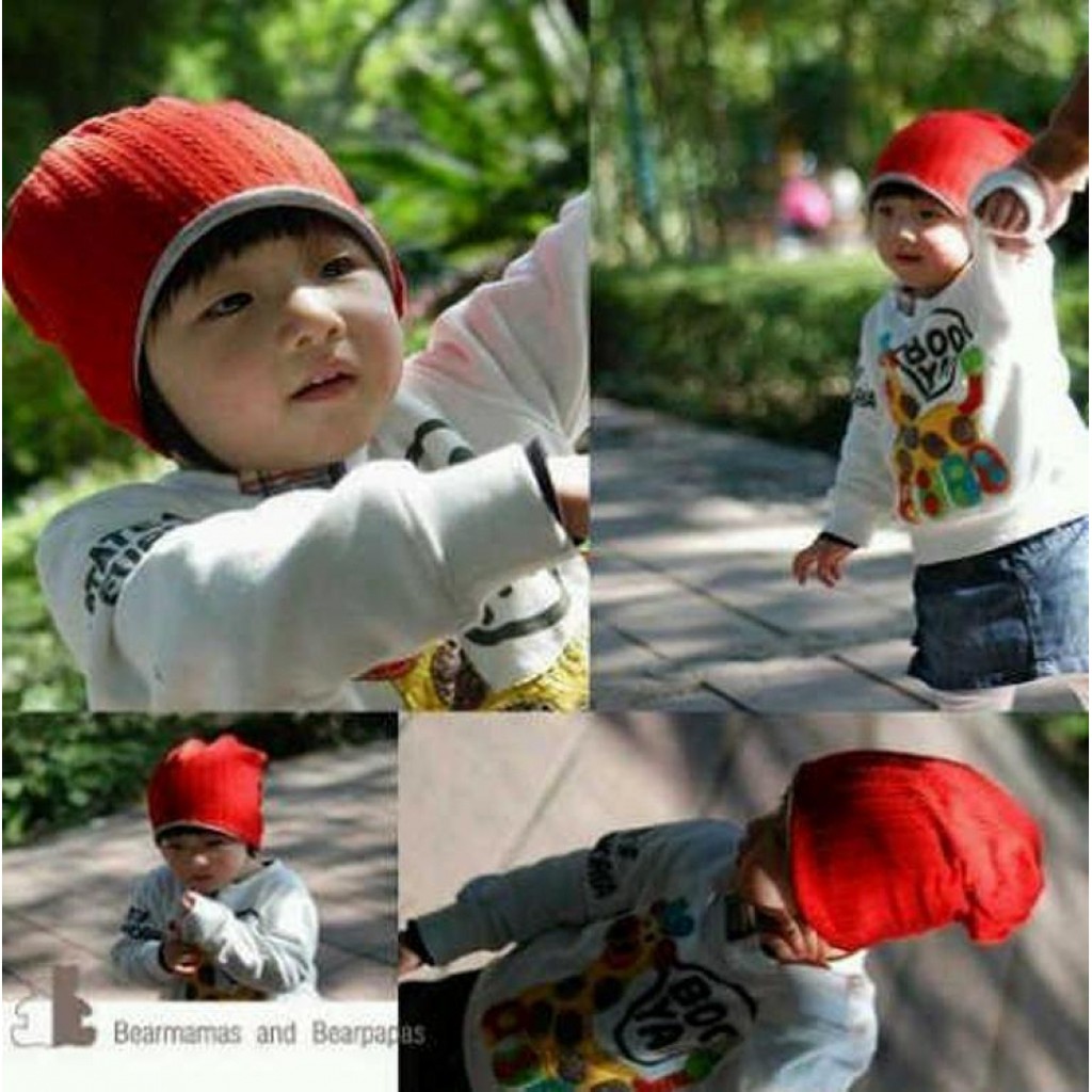 Topi Kupluk Bayi MJ Anak Super Nyaman - Kupluk Anak MJ - Kupluk MJ Anak Cowok Cewek - MJ Hat Baby Kids