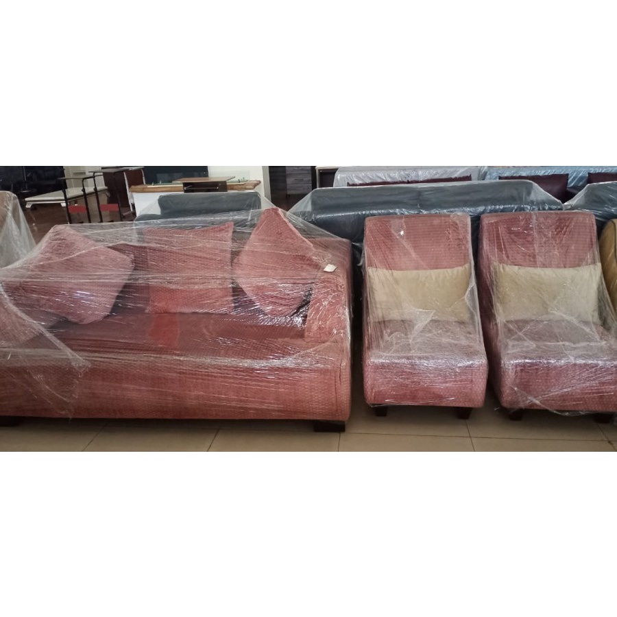 SOFA/KURSI TAMU MONACO SUEDE 211 MINIMALIS