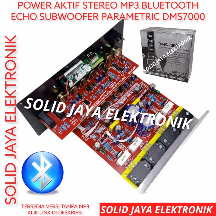 KIT POWER SPEAKER AKTIF ACTIVE MP3 BLUETOOTH BT SANKEN DMS-7000 DMS7000 DMS 7000 X .X BLUETOOTH AKTIF POWER STEREO AMPLIFIER AMPLI AUDIO AKTIF PLUS PANEL TONE MIXING DIGITAL ECHO KARAOKE SUBWOOFER SUB MIC MIK KOMPLIT 3 TINGKAT PLATINUM AUDIO ASLI ORIGINAL