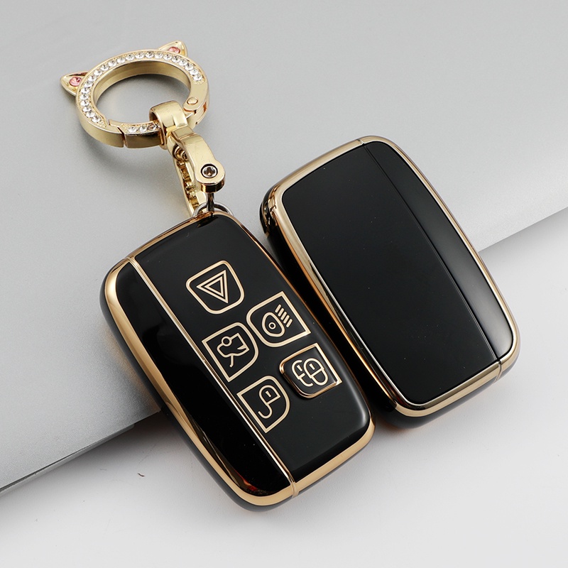 Casing Kunci Mobil Bahan TPU Untuk Land Rover Range Rover Sport Evoque Freelander Jaguar XF XJL XF