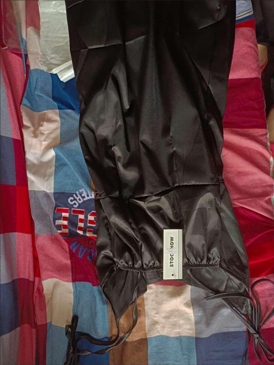 【impor】mini Dress Fishtail Serut Musim Panas