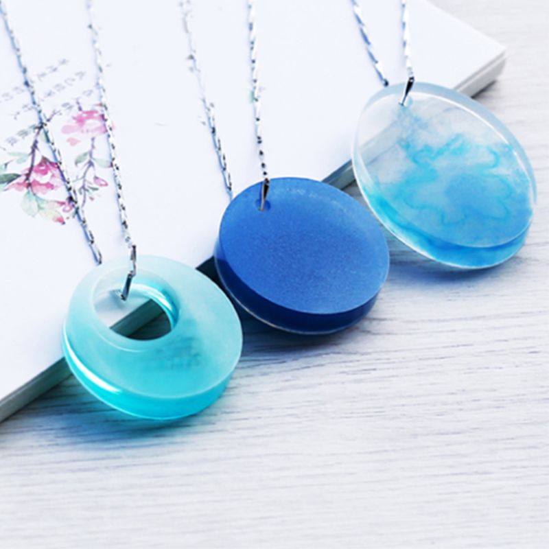 SIY  Silicone Crystal Epoxy Bracelet Hanging Ornaments Mold Pendant Casting Moulds