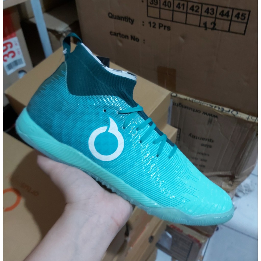 Sepatu Futsal Ortuseight Catalyst Mercury In Aqua