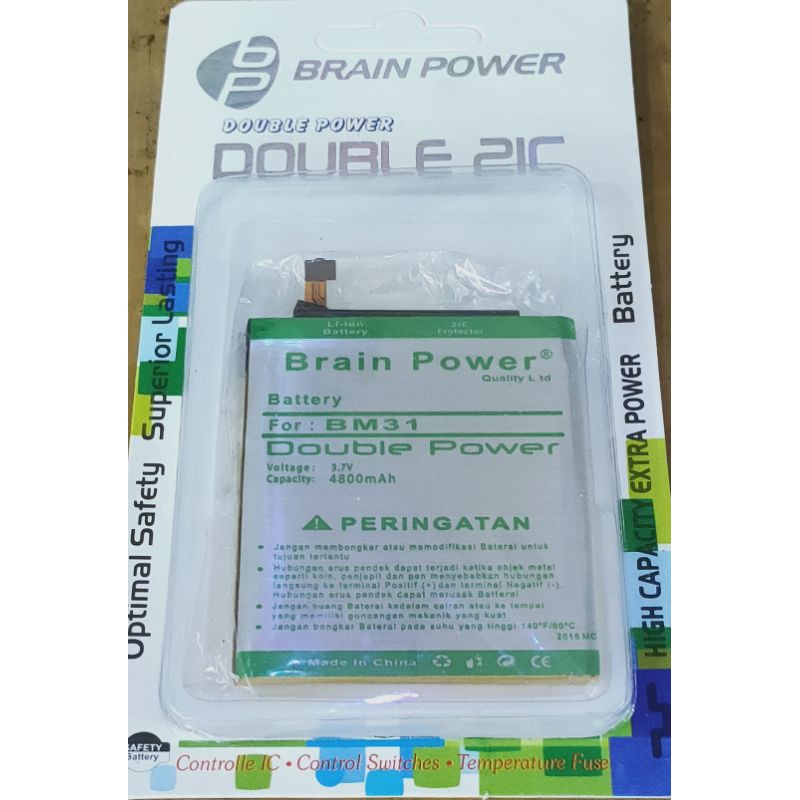 Battery batre Xiaomi BM 31 Brain power