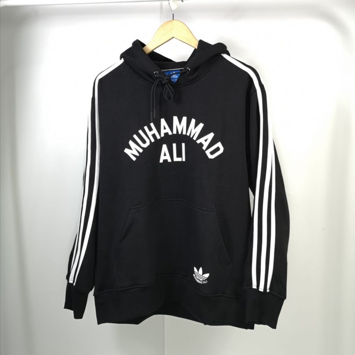 HOODIE ADIDAS MUHAMMAD ALI JAKET HOODIE ADIDAS MUHAMMAD ALI - Hitam, M