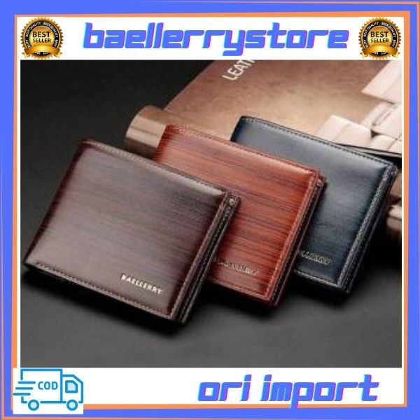 BS [COD] Baellerry Dompet Import Dompet lipat Pria Fashion