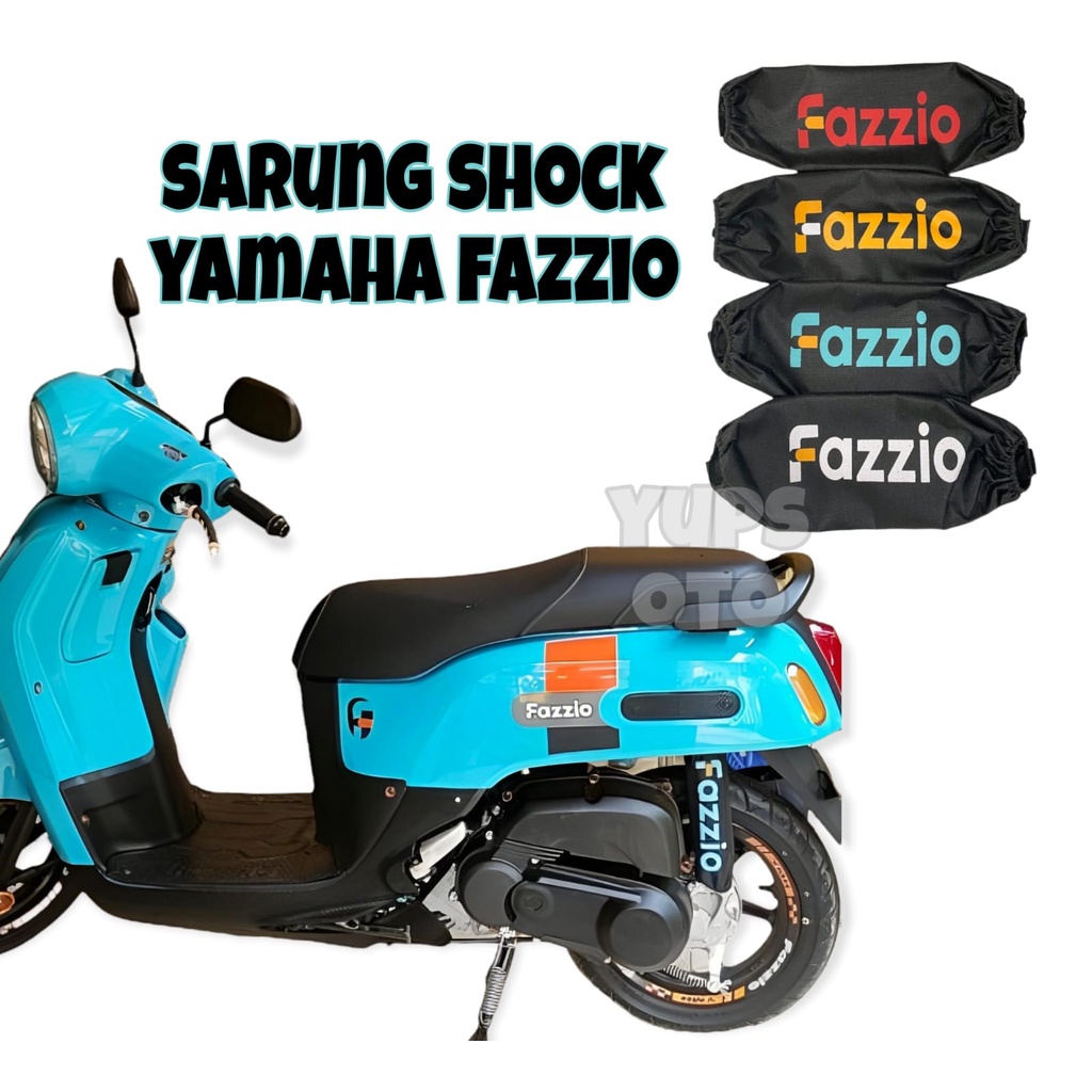 COVER SHOCK MOTOR FAZZIO SARUNG SHOCK FAZZIO SARUNG SHOK BELAKANG MOTOR FAZIO VARASI FAZZIO SARUNG SHOCKBREAKER FAZZIO SARUNG SHOCK BREAKER YAMAHA FAZZIO PNP