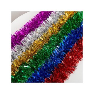 Jual Slinger rumbai / tinsel / hiasan natal / parcel / slinger warna ...