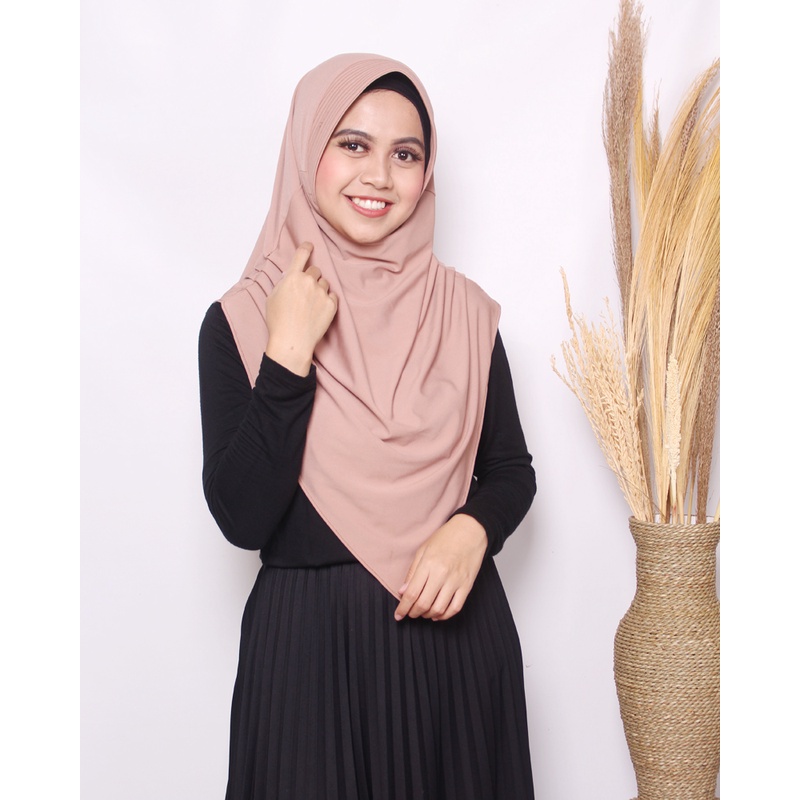 KERUDUNG BERGO/HIJAB BERGO/KERUDUNG INSTAN LANGSUNG PAKAI /JILBAB BERGO JERSEY ERINA