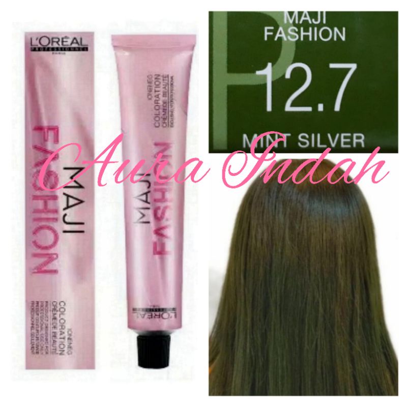 LOREAL MAJIFASHION NO. 12.7 MINT SILVER