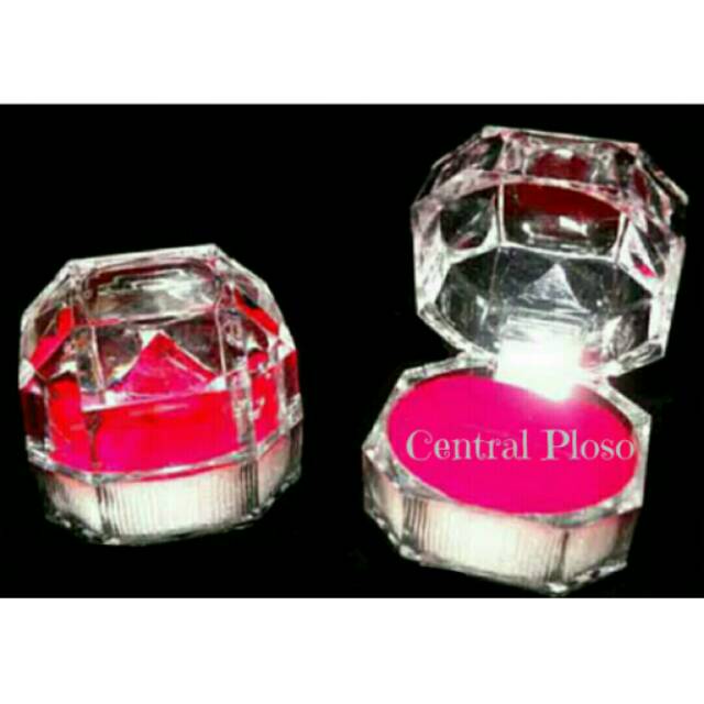 KOTAK CINCIN SINGLE Pernikahan BOX CINCIN CRYSTAL KADO