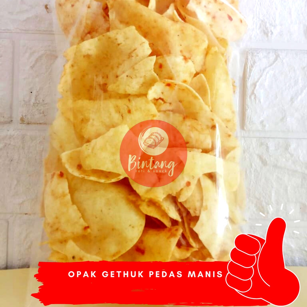 

Opak Gethuk Pedas Manis 500 gr