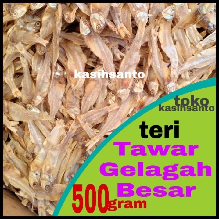 

Teri Tawar Gelaga Jumbo-500Gram