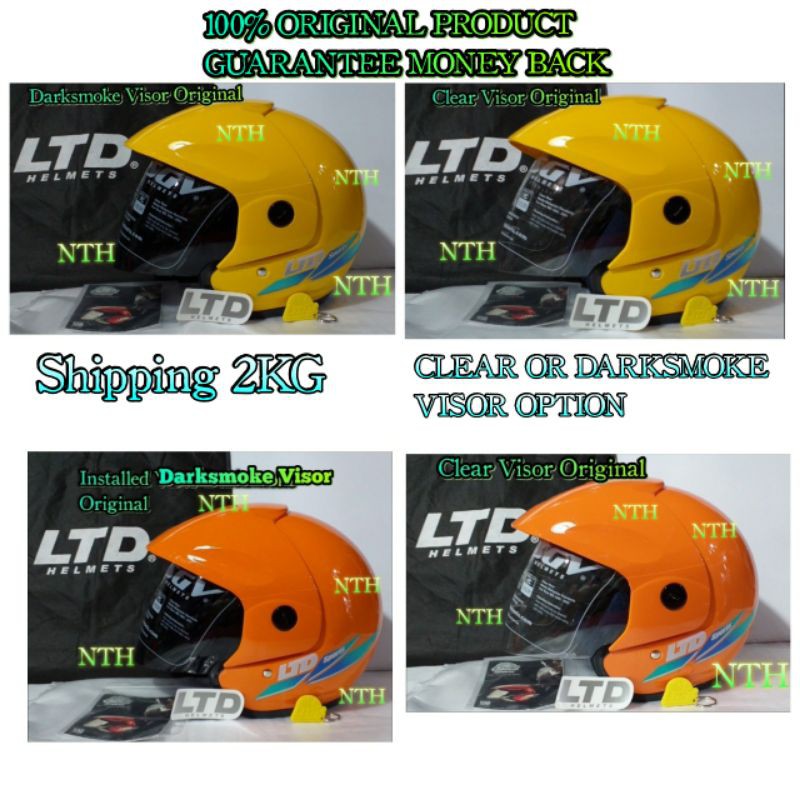 Helm LTD Sport Orange  Original SNI ISO