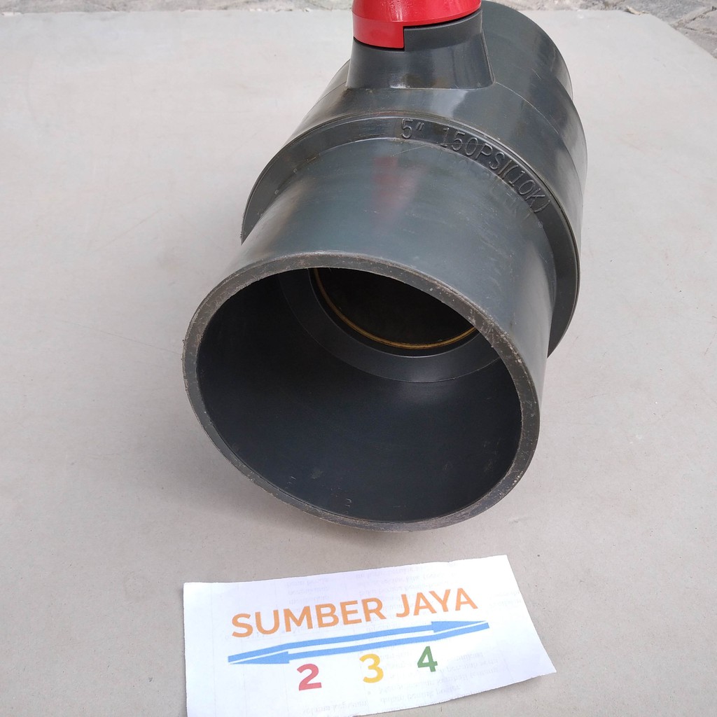 BALLVALVE PVC 5&quot; / STOP KRAN PVC 5&quot; TERMURAH