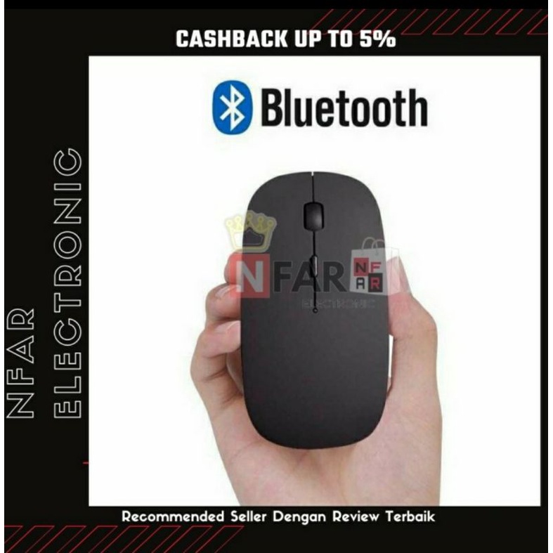 Mouse Bluetooth Android Laptop Wireless Mouse Tanpa Dongle For Macbook Ipad Android PC Laptop Mouse 