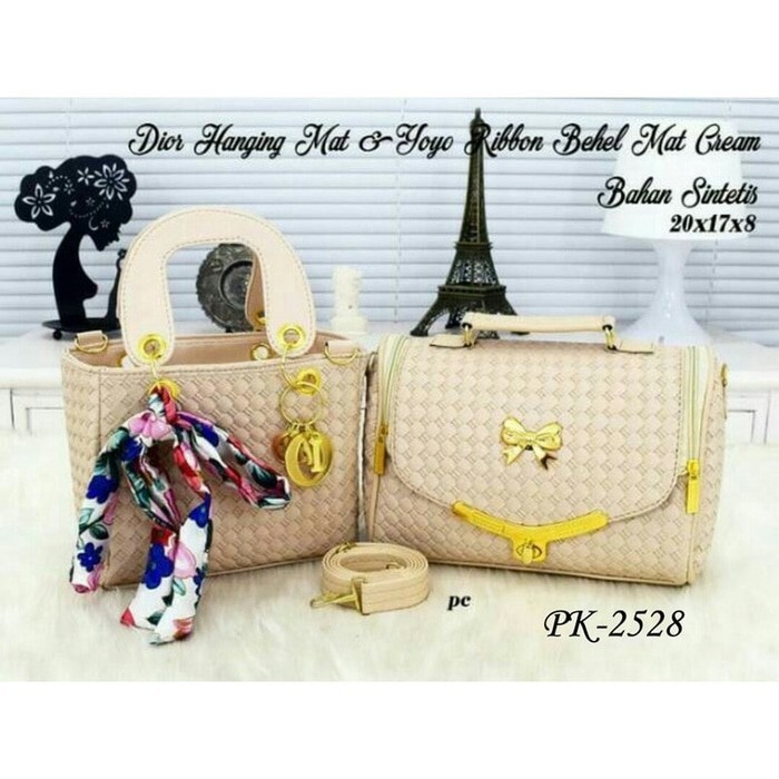 New Item TAS SET 2IN1 (BEST SELLER)/BEST PRICE/TAS WEBE/TAS BOTEGA/TA