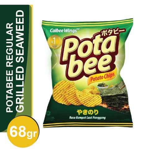 

POTABEE Keripik Kentang Grilled Seaweed 68GR