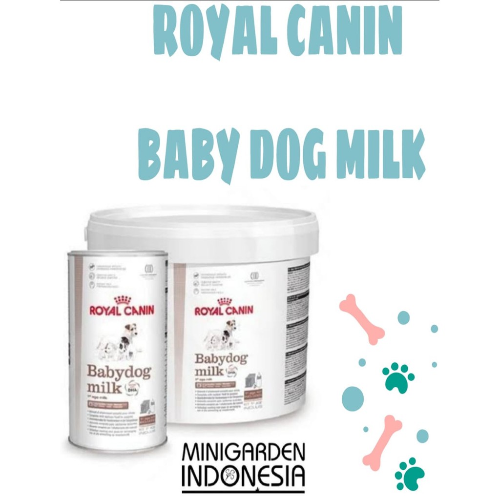 ROYAL CANIN BABY DOG MILK ECER 100 GRAM susu anak anjing penambah nutrisi dan berat badan hewan