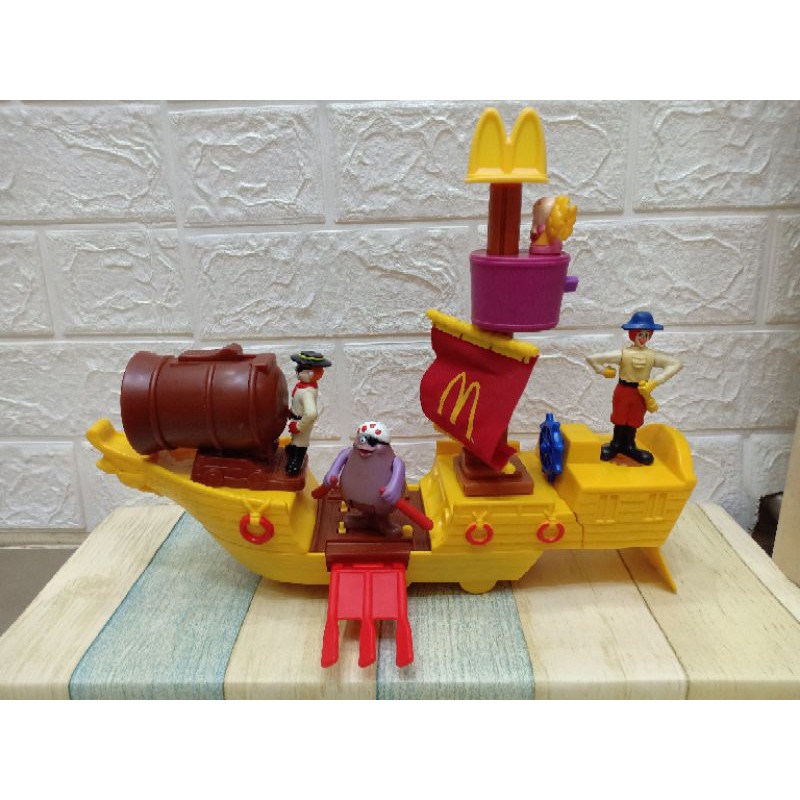 McDonalds Happy Meal Toys 2002 McBoat