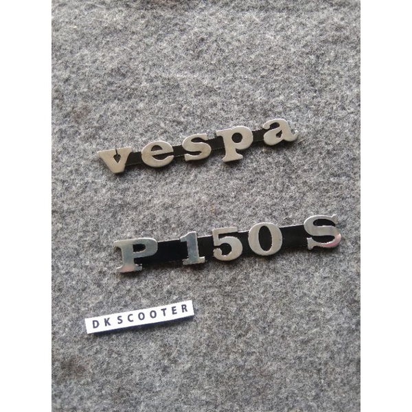Vespa emblem P150S set