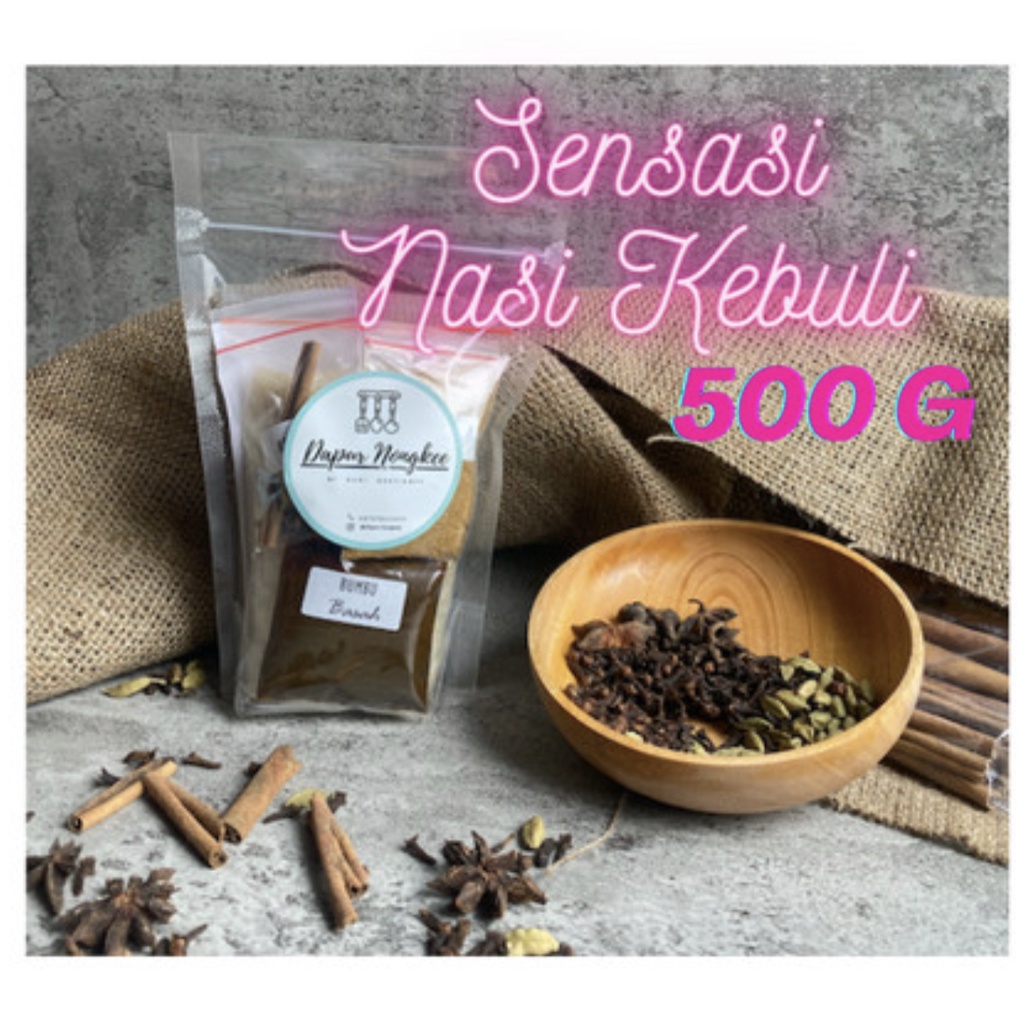 

NASI KEBULI INSTAN 500G BERAS BASMATI | NASI KEBULI