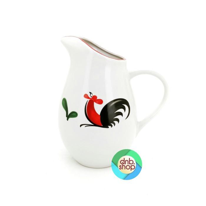 Yule | Water Jug Ayam Jago Seri 2 / Milk Jug / Juice Jug / Keramik Kopin