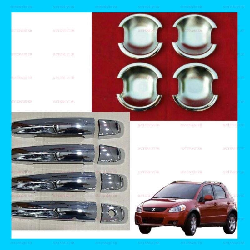 Paket Cover Outer Handle Suzuki SX4 Chrome