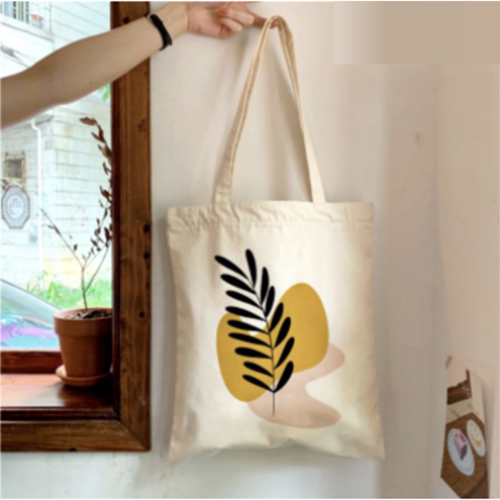 FLORA Totebag Dinir Wanita Pria Remaja Tote Bag Korean Style By Chikoisme (RSL) NR