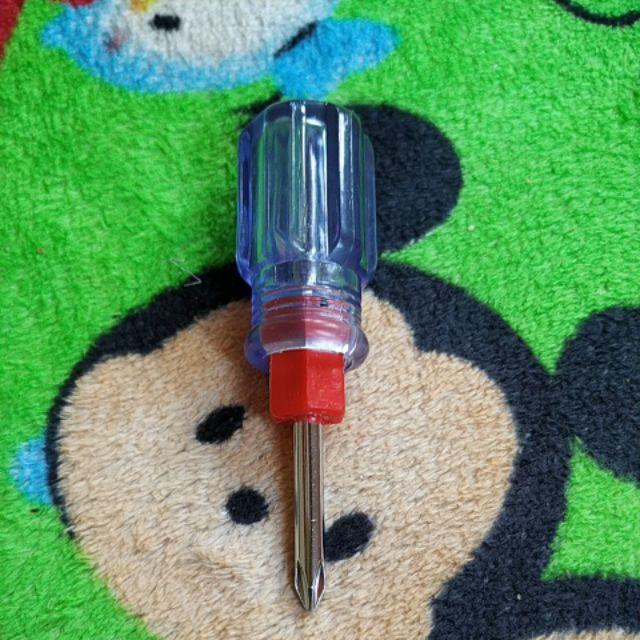 Obeng Gemuk Kecil +/- Bolak Balik Bagus Awet Dan Tahan Lama