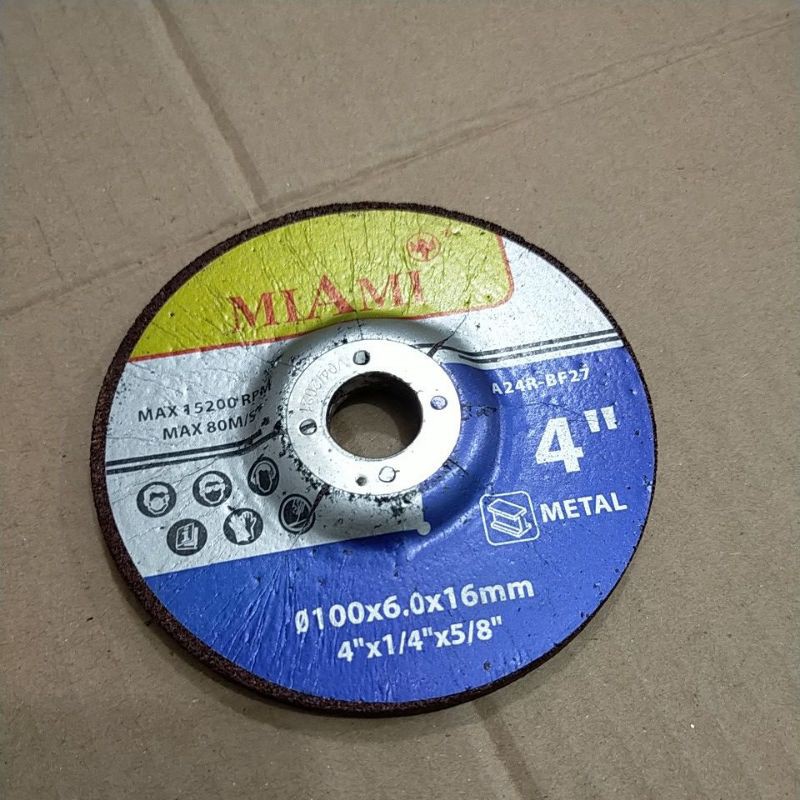 Mata gurinda tebal 100×6.0×16mm