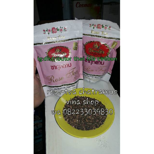 

Thai tea chatramue / rose tea chatramue / rose pink chatramue / teh pink / teh rose