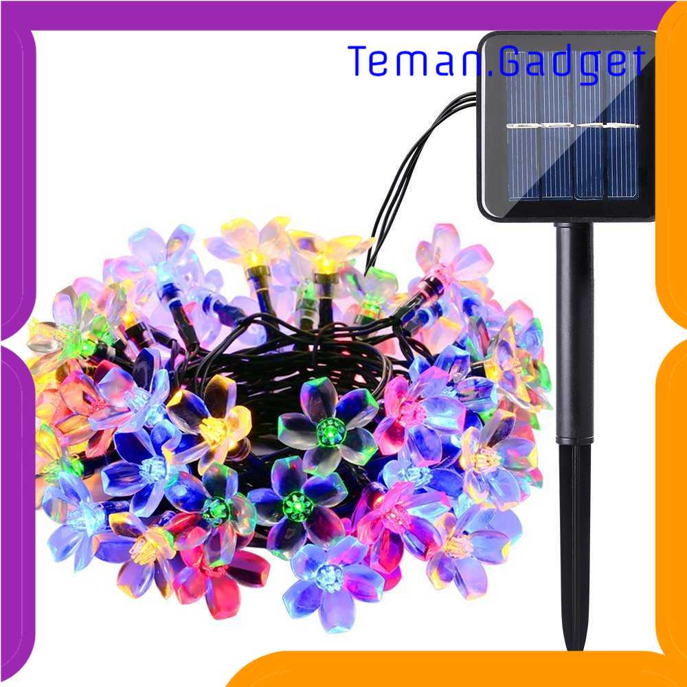 TG-DHA YUSHILED Lampu Hias Dekorasi 50 LED 7 Meter with Solar Panel - M072