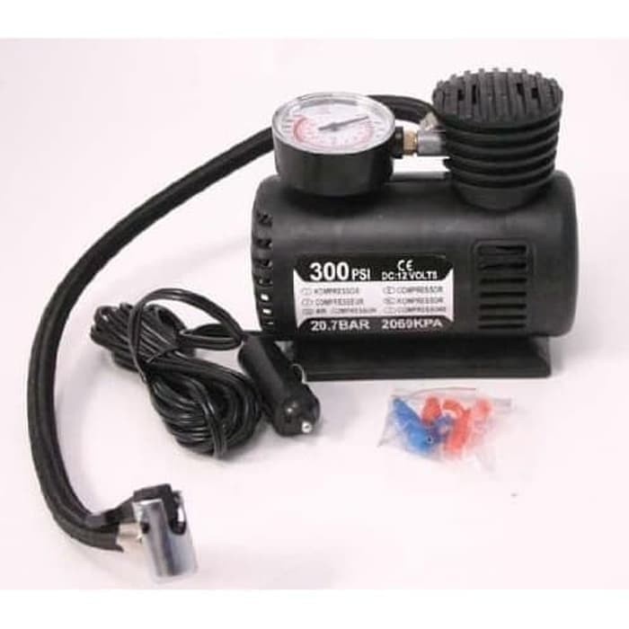 Mini Air compressor Pompa Angin 300 PSI Car Electric Pump Kompressor