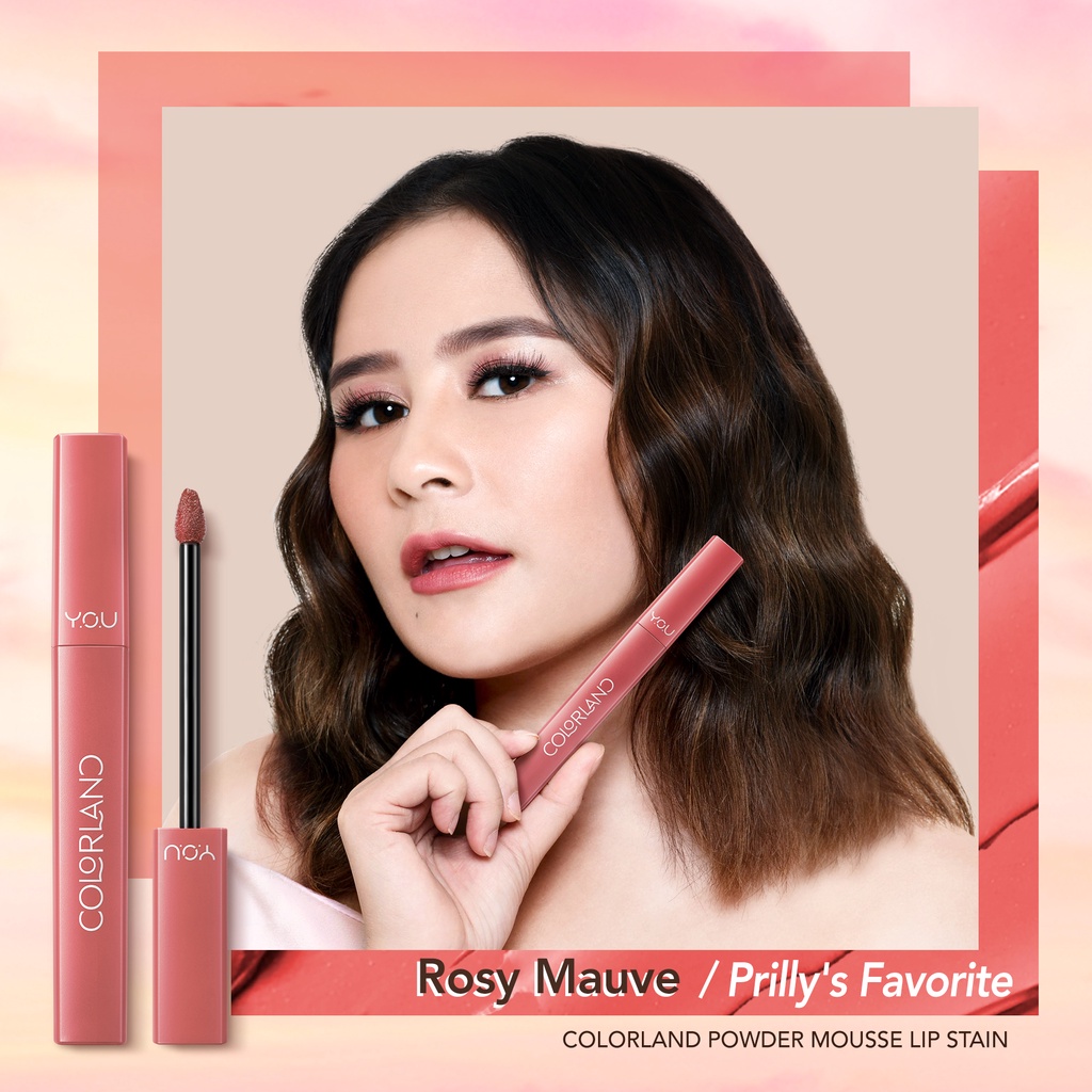 ☃️Cutezz_Ching1☃️YOU Colorland Powder Mousse Lip Stain 3.2g