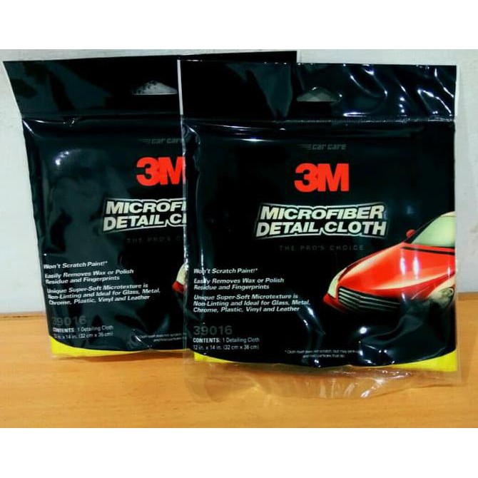 3M Microfiber Detail Cloth / Kain Lap Mobil DISKON