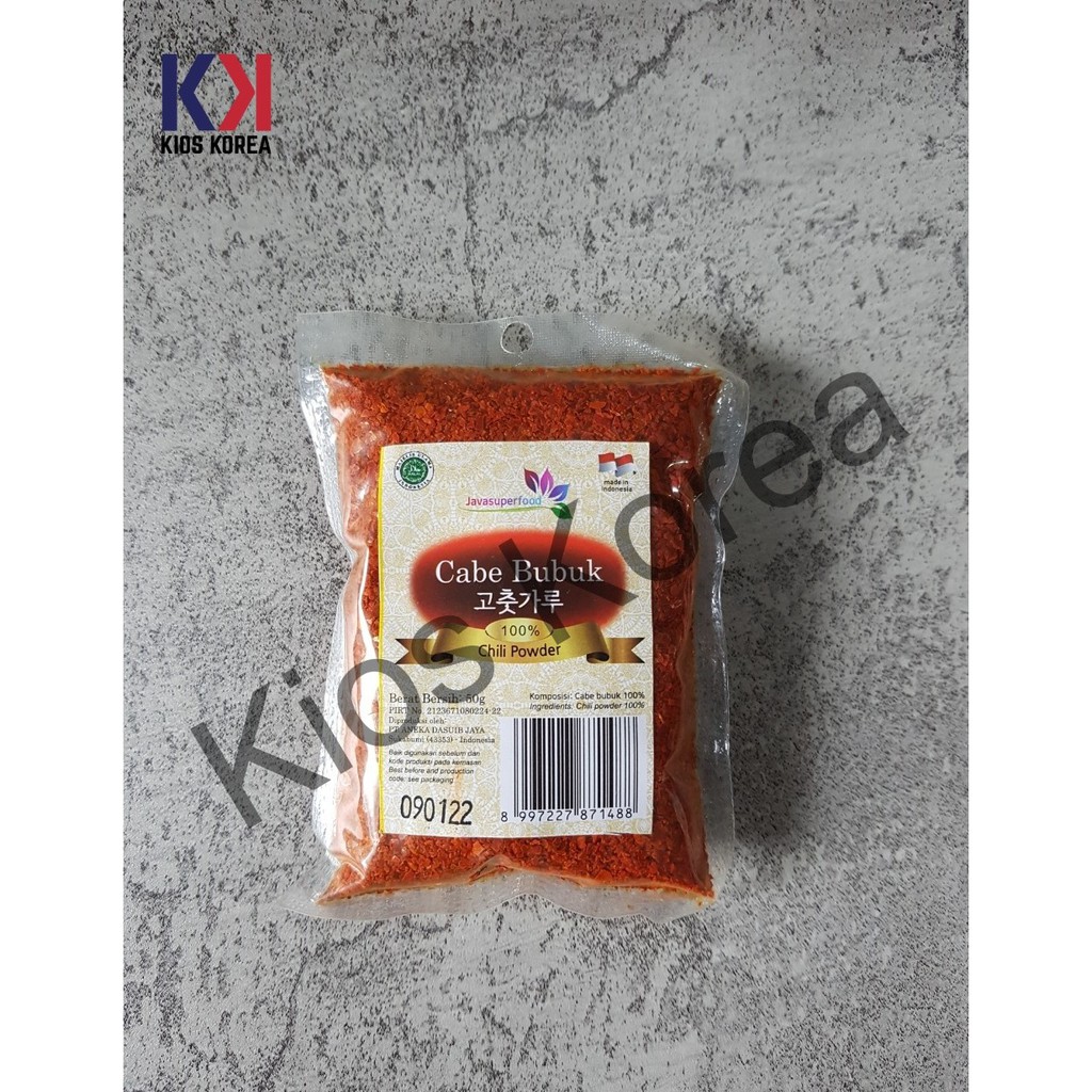 

Cabe Bubuk KASAR 50gr PACK Chili Powder Gochugaru Korea [READY STOCK]