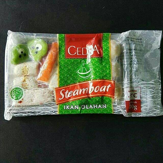 

Cedea Steambot 300gr/ Paket Cedea / Paket Suki / Cedea/Mix Seafood