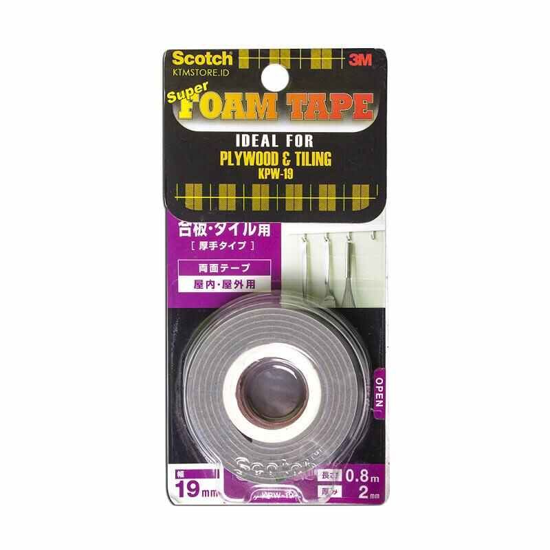 

3M Scotch Super Strong 19mmx0.8mx2mm White