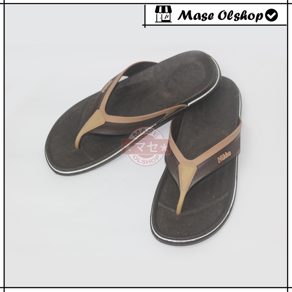 Sandal Pria Murah Sandal Jepit Karet Nikko 6011