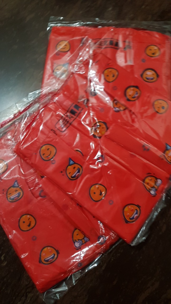 3 Pak [3 X 1 Pack] Kantong Plastik Smile Uk 15