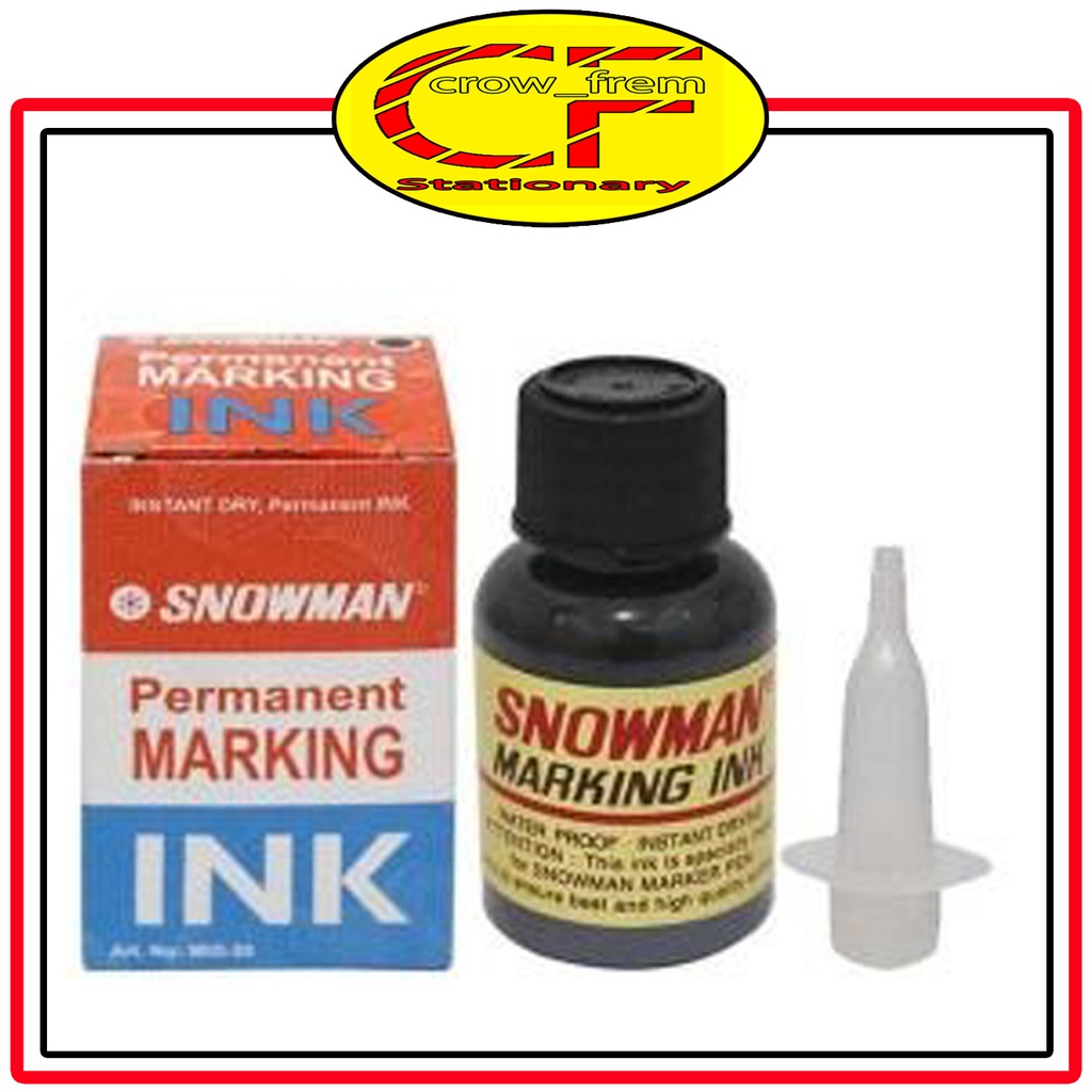 

Tinta Spidol Permanen / Refill Spidol Permanent Marker Hitam