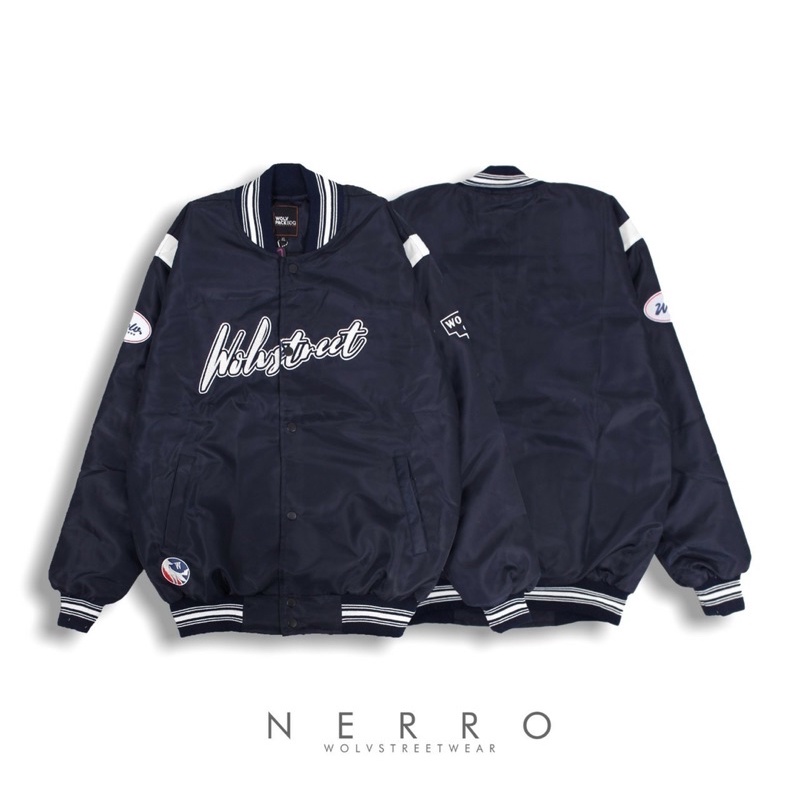 Jaket Wolv Jaket Nerro Jaket Bomber Jaket Varsity