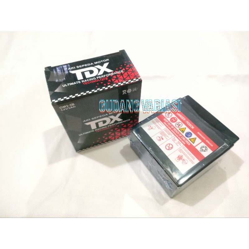 Aki kering motor rx king ninja 150 r TDX asli original | GARANSI 1 TAHUN