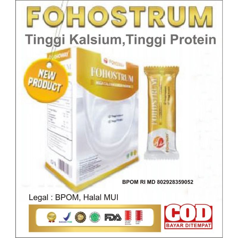 Fohostrum Fohoway Susu Kesehatan Tinggi Kalsium Exp 22042025