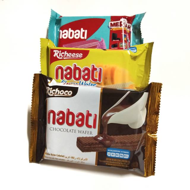 

Nabati Wafer - PER 5 PCS - @39gr (kemasan baru)